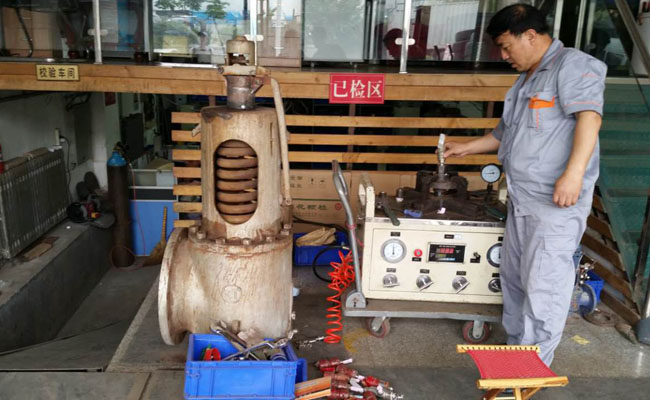 安全閥離線校驗